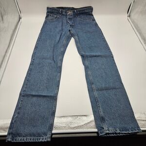 Wrangler Five Star Premium Mens Regular Fit Straight Leg Jeans Blue 32x33 NEW